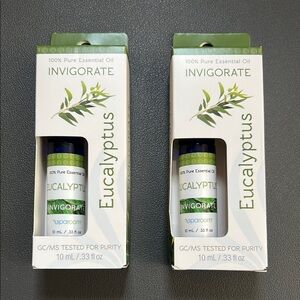 Spa room Invigorate Eucalyptus Essential Oil - 2 boxes New